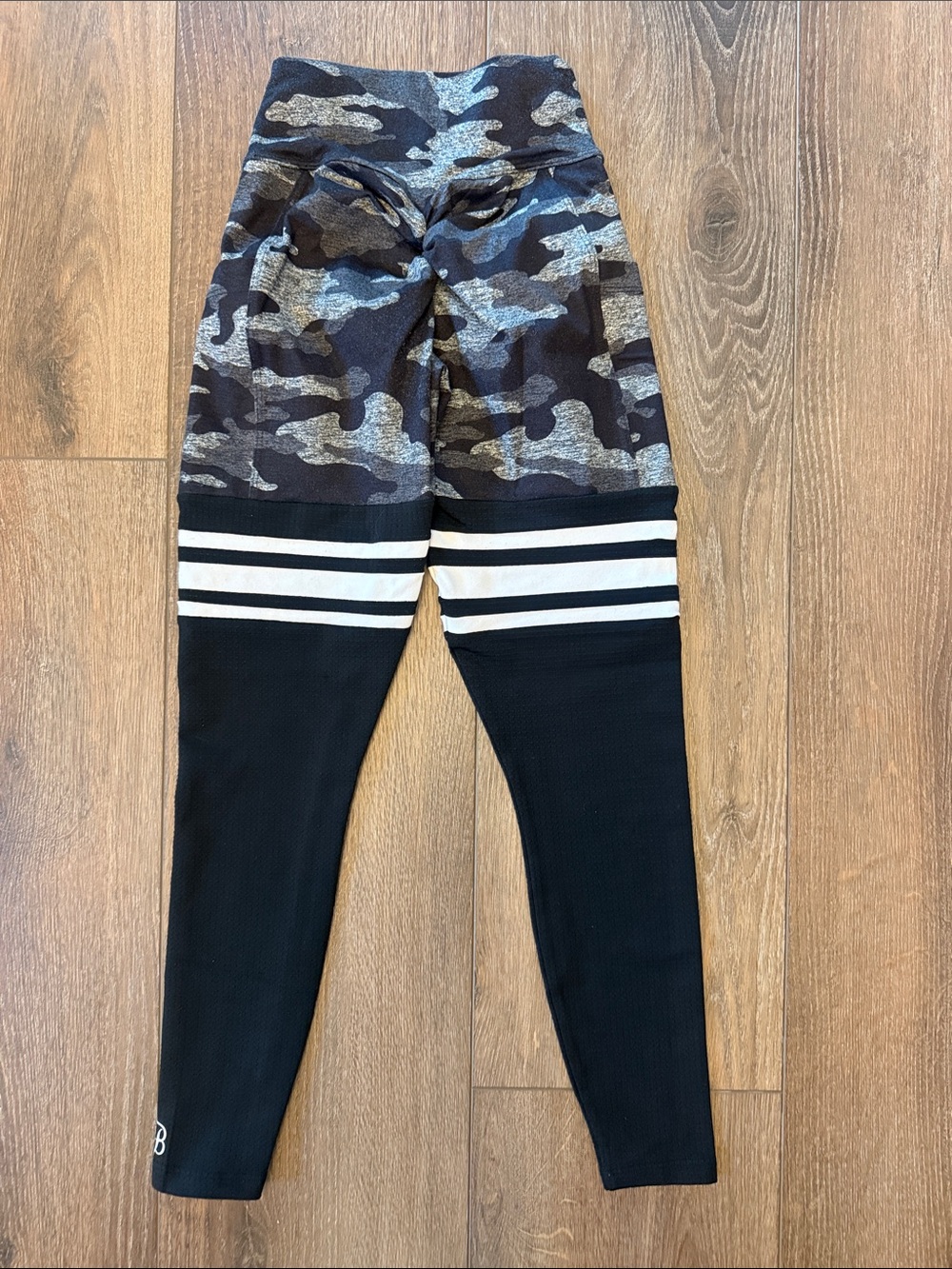 Bombshell Sportswear Black Camo Performance Leggings